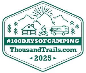 The Thousand Trails Annual 100 Days of Camping Campaign Returns with Exciting Giveaways
