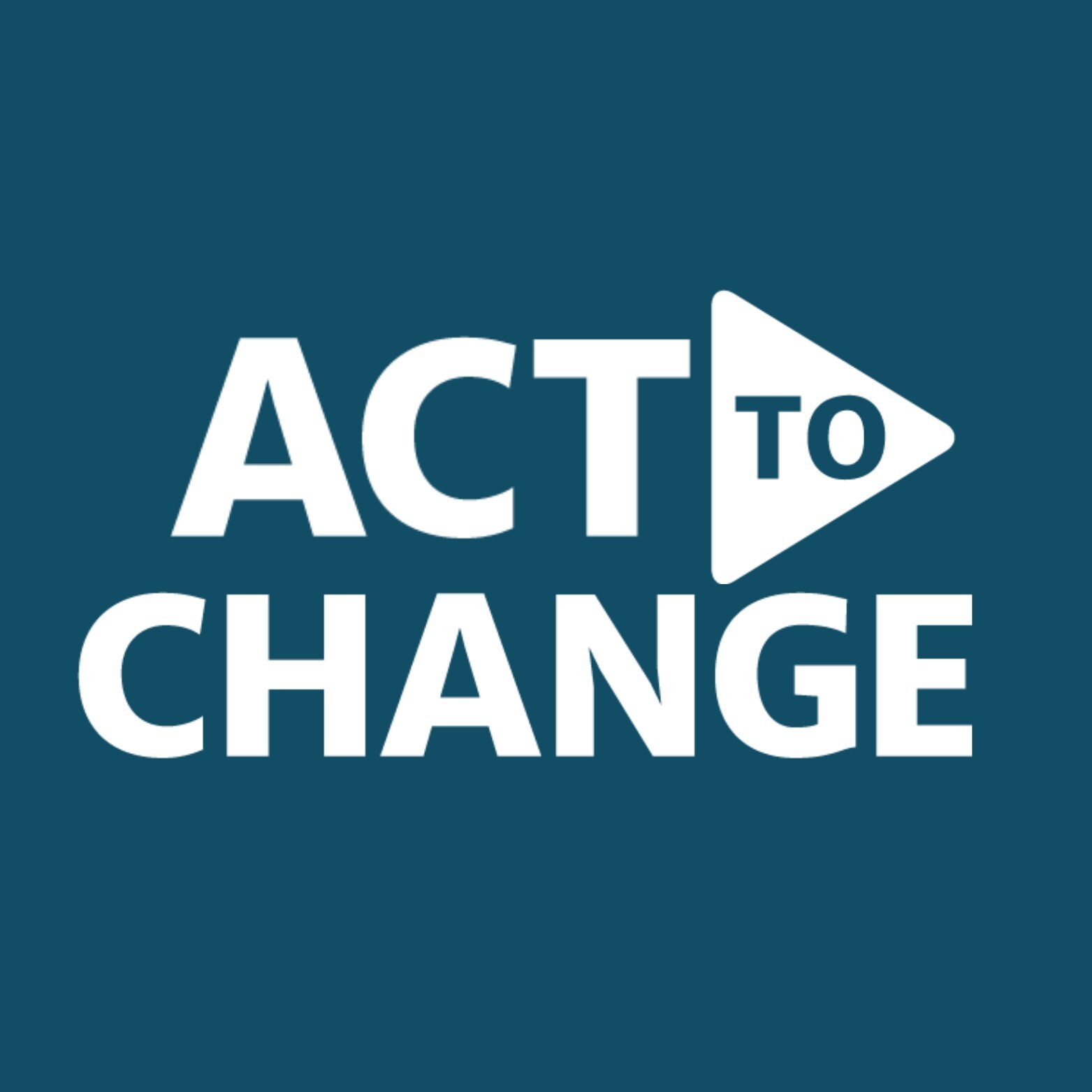 Act To Change Logo - Square with Blue Background (PRNewsfoto/Act To Change)
