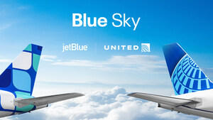 JetBlue and United Announce Blue Sky: Unique Consumer Collaboration That Links Loyalty Programs