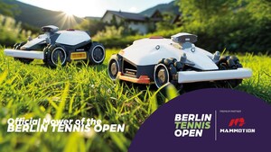 MAMMOTION Sponsors Berlin Tennis Open, Merging Lawn Care Innovation with Sports Excellence