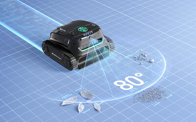 Building on the sustainable design of the WYBOT S2 Solar, the WYBOT S2 Solar Vision introduces Industry-First AI Debris Detection--a revolutionary smart camera system that uses artificial intelligence to visually identify debris and optimize cleaning paths.