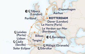 Holland America Line Unveils 2027 Solar Eclipse Cruises