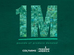 Cox Farms Donates 1 Million Pounds of Fresh Food to Families in Need