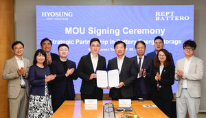 렙 바트로, 효성중공업과 에너지 저장장치 MoU 체결