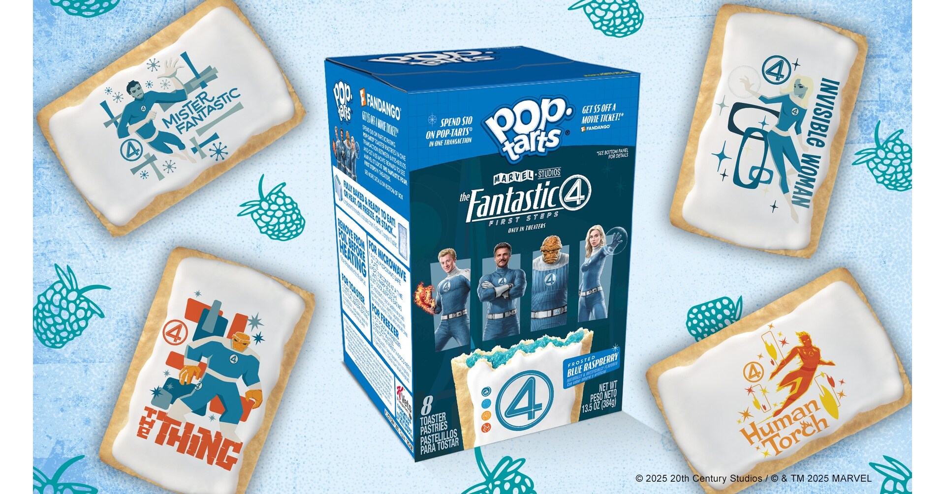 POP-TARTS® TEAMS UP WITH MARVEL STUDIOS' "THE FANTASTIC FOUR: FIRST