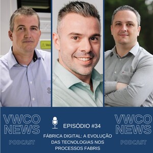 Digitalização da manufatura está em alta e é tema do novo podcast VWCO News