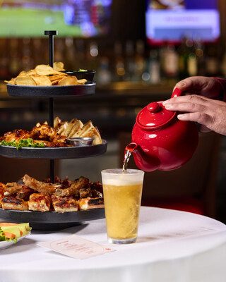 A feast fit for dad, Boston Pizza’s High Tea is available to book at select locations across Canada. Photo credit: Elaine Fancy. (CNW Group/Boston Pizza International Inc.)