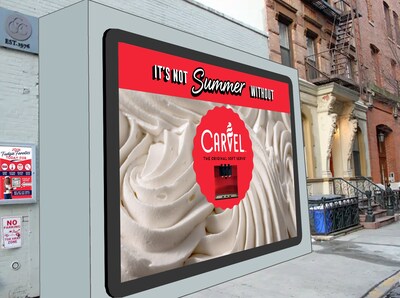 Carvel Billboard Rendering - Coolest Ad Ever