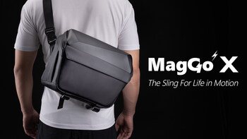 MagGo X in action: Quick magnetic access and pro-level storage for creators on the move.