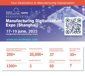 Segera Bergabung dalam Manufacturing Digitalization Expo 2025 di Shanghai pada 17-19 Juni!