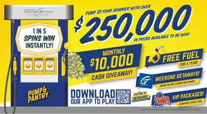 $10,000 Monthly Cash Giveaways Headline Pump &amp; Pantry's Summer Sweepstakes