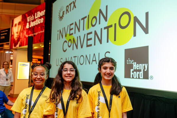 The Henry Ford is proud to announce the return of RTX Invention Convention U.S. Nationals to its campus June 4-6, 2025. This event is in its tenth year and will once again be hosted in Henry Ford Museum of American Innovation. After advancing from state and regional competitions, nearly 500 K-12 students from across the country will display and present their inventions to judges alongside the greatest innovations in American history. The Henry Ford is proud to announce the return of RTX Invention Convention U.S. Nationals to its campus June 4-6, 2025. This event is in its tenth year and will once again be hosted in Henry Ford Museum of American Innovation. After advancing from state and regional competitions, nearly 500 K-12 students from across the country will display and present their inventions to judges alongside the greatest innovations in American history.