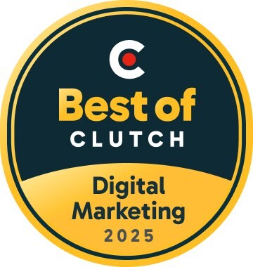 Best of Clutch Award - Digital Marketing 2025