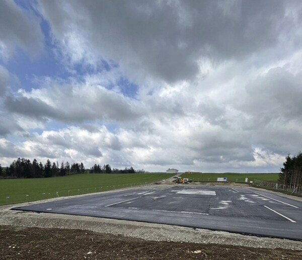 Figure 1 - Kinsau 1A Drill Site (CNW Group/MCF Energy Ltd.)