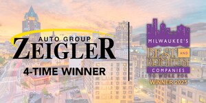 Zeigler Auto Group Honored with Fourth Consecutive Milwaukee's Best &amp; Brightest Companies To Work For® Award