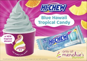 HI-CHEW® and Menchie's Frozen Yogurt Team Up to Unveil Limited-Edition HI-CHEW® Blue Hawaii Tropical Candy Flavor for a Sweet Summer Escape
