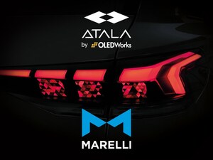 Marelli and OLEDWorks Receive Prestigious AutoTech "Collaborative Partnership of the Year" Award for Groundbreaking Digital OLED 2.0 Rear Light