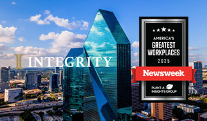 Newsweek Names Integrity One of America's Greatest Workplaces