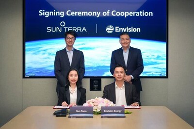 Envision Energy Partners with SUN Terra to Build Full-Chain Energy Storage Ecosystem (PRNewsfoto/Envision Energy)