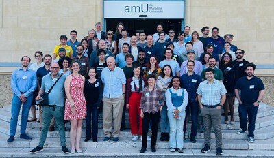 The COSMOS-Web team is made up of nearly 50 researchers from around the world. The group gathered for a conference ahead of their full data release in Marseille, France, in May. Credit: COSMOS-Web