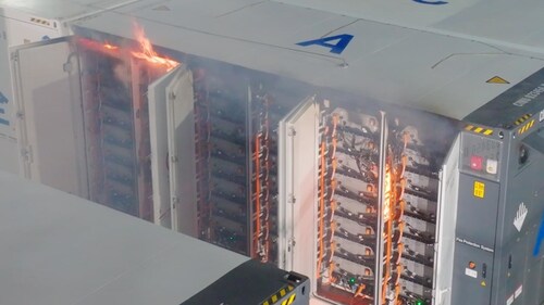 The World's First All Open-Door Large-Scale Fire Test The World's First All Open-Door Large-Scale Fire Test