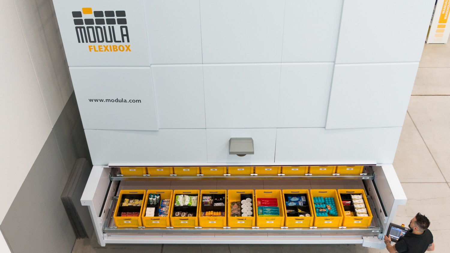 Modula launches Flexibox, a revolutionary system for the logistics sector