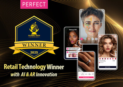玩美移动荣获2025全球科技大奖零售技术创新奖