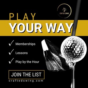 Crafted Swing: Vacaville's Premier Indoor Golf Practice Facility Set to Open Summer 2025