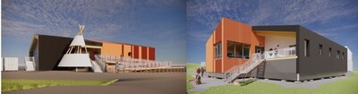 Dene and Métis people of Tulita District the focus of a new $16.5M Office and Cultural Centre for Nááts'įhch'oh National Park Reserve