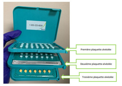 Avis public - Un lot de contraceptifs Seasonique a été rappelé en raison de la présence possible de comprimés jaunes supplémentaires (contenant uniquement de l'éthinylestradiol)