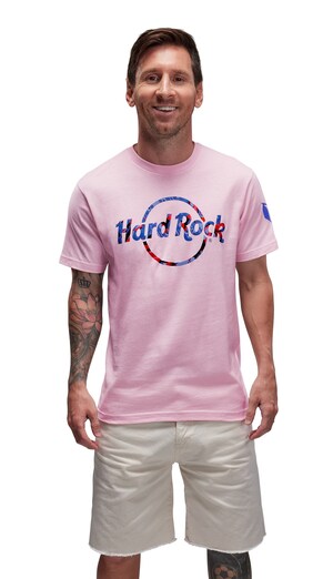 Hard Rock Cafe Unveils Limited-Edition Merchandise with Global Brand Ambassador Lionel Messi Ahead of International Soccer Tournament