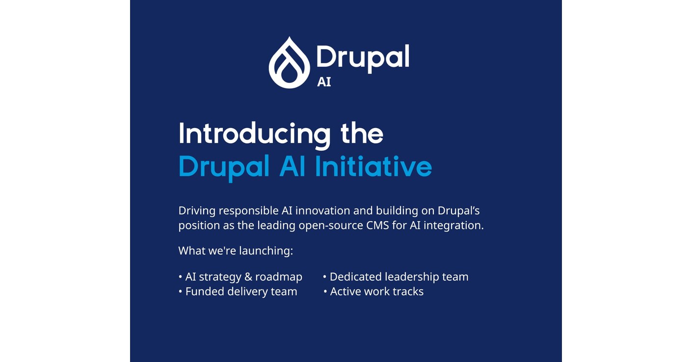 Drupal Launches New AI Initiative to Democratize Intelligent Digital ...