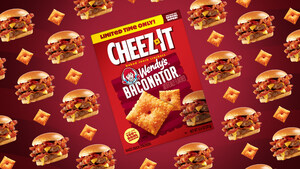 CHEEZ-IT® AND WENDY'S® STACK UP THE FLAVOR WITH LIMITED-EDITION BACONATOR® CRACKERS