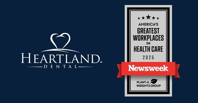 Heartland Dental Recognized by Newsweek as One of America's Greatest Workplaces in Healthcare