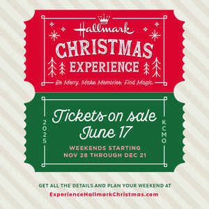 HALLMARK CHRISTMAS EXPERIENCE RETURNS BIGGER AND BETTER THAN EVER WITH A STAR-STUDDED LINEUP AND MORE NEW WAYS TO CELEBRATE SEASON