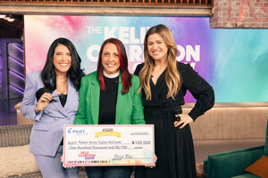 PILOT PEN'S NEWEST $100,000 G2 OVERACHIEVERS GRANT WINNER ANNOUNCED ON "THE KELLY CLARKSON SHOW"