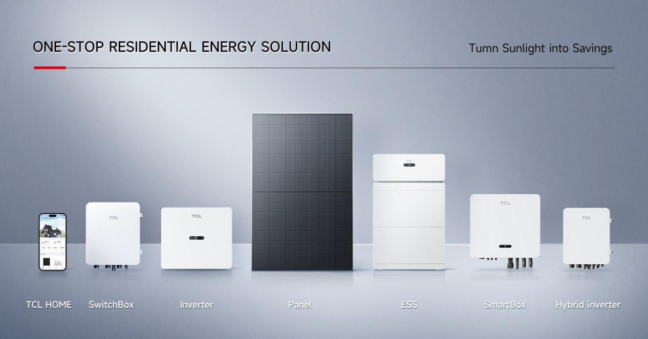 TCL PV Tech Luncurkan Solusi "One-Stop Residential PV" yang Komprehensif