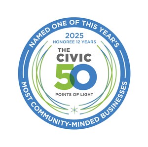 KeyBank Named Honoree of The Civic 50 for the Twelfth Year