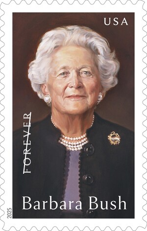 USPS Presents Barbara Bush Commemorative Forever Stamp