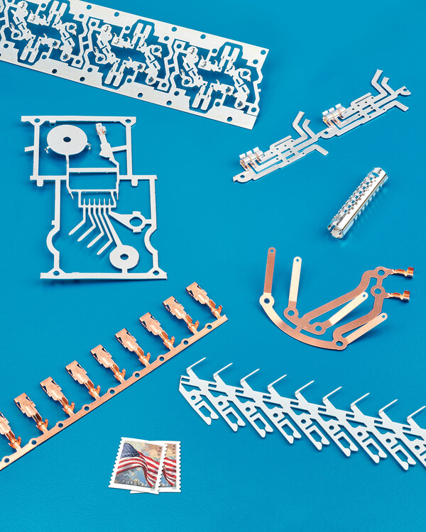 Eliminating potential supply chain issues, ETCO Custom Electrical Terminals are engineered and stamped in the USA and can be supplied with wire application equipment. Eliminating potential supply chain issues, ETCO Custom Electrical Terminals are engineered and stamped in the USA and can be supplied with wire application equipment.