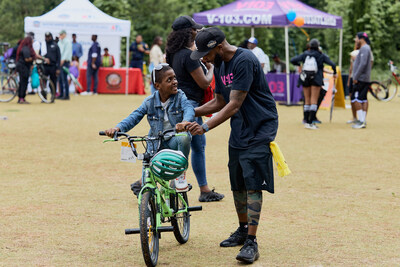 Kids received new bikes at BikeFest 2024