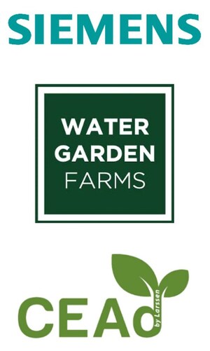 Water Garden Farms, Siemens, and CEAd Announce Strategic Alliance