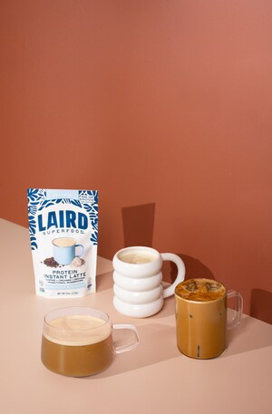 Laird Superfood® Launches Protein Instant Latte, Packed with Plant-Based Protein