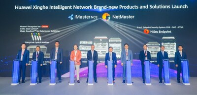 Launching all-new Xinghe Intelligent Network products and solutions (PRNewsfoto/Huawei)