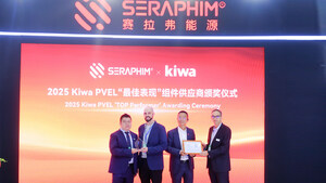 Seraphim premiado com "Melhor Desempenho" no Quadro de Resultados de Confiabilidade do Módulo PV de 2025 da Kiwa PVEL pela sexta vez