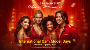 Una Modella su LiveJasmin Ha Incassato Oltre 3.4 Milioni di Dollari in Streaming -- La 3ª Edizione dell'International Cam Model Day Celebra Nuove Carriere