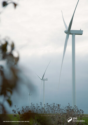 SSE Renewables inaugureson premier parc éolien en Europe du Sud à Chaintrix-Bierges et Vélye (Marne - France)