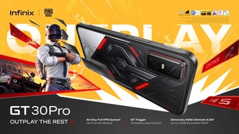 Infinix GT 30 Pro with PUBG MOBILE