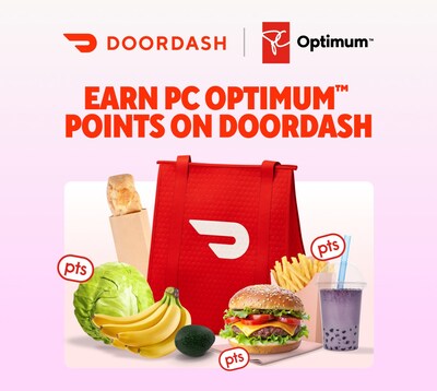DoorDash and PC Optimum™ Reward Canadians With New Loyalty Integration (CNW Group/Loblaw Companies Limited - Public Relations)