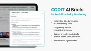 CODIT Launches AI Briefs, the World's First Curated AI Tool for Real-Time Policy Monitoring